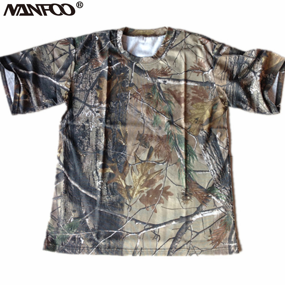 Men’s Summer Short-Sleeved T-S - Outdoor Hunting T Shirts review and price