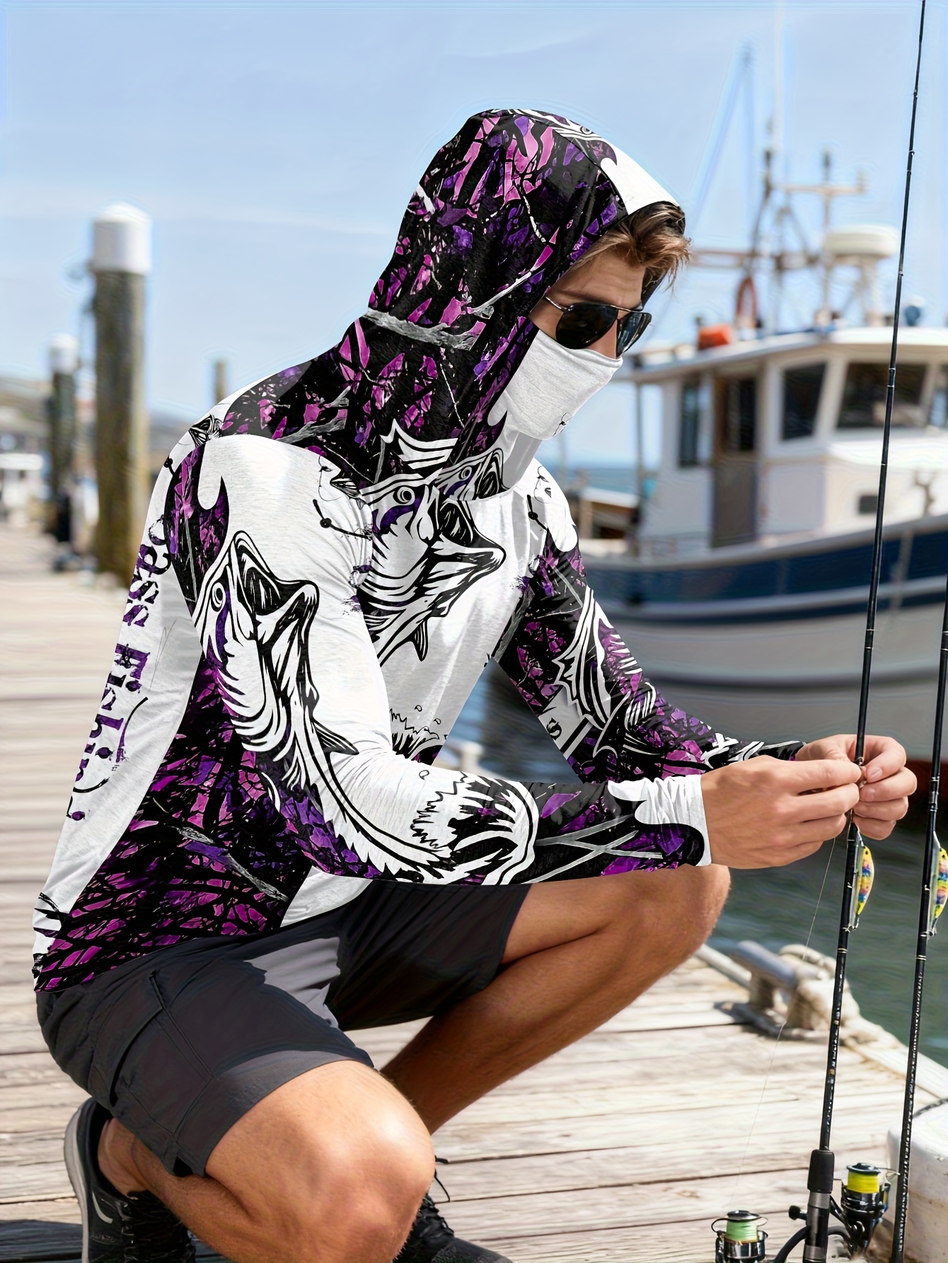 Fishing hooded sweatshirt for  - Hunting Fishing Outdoor review and price