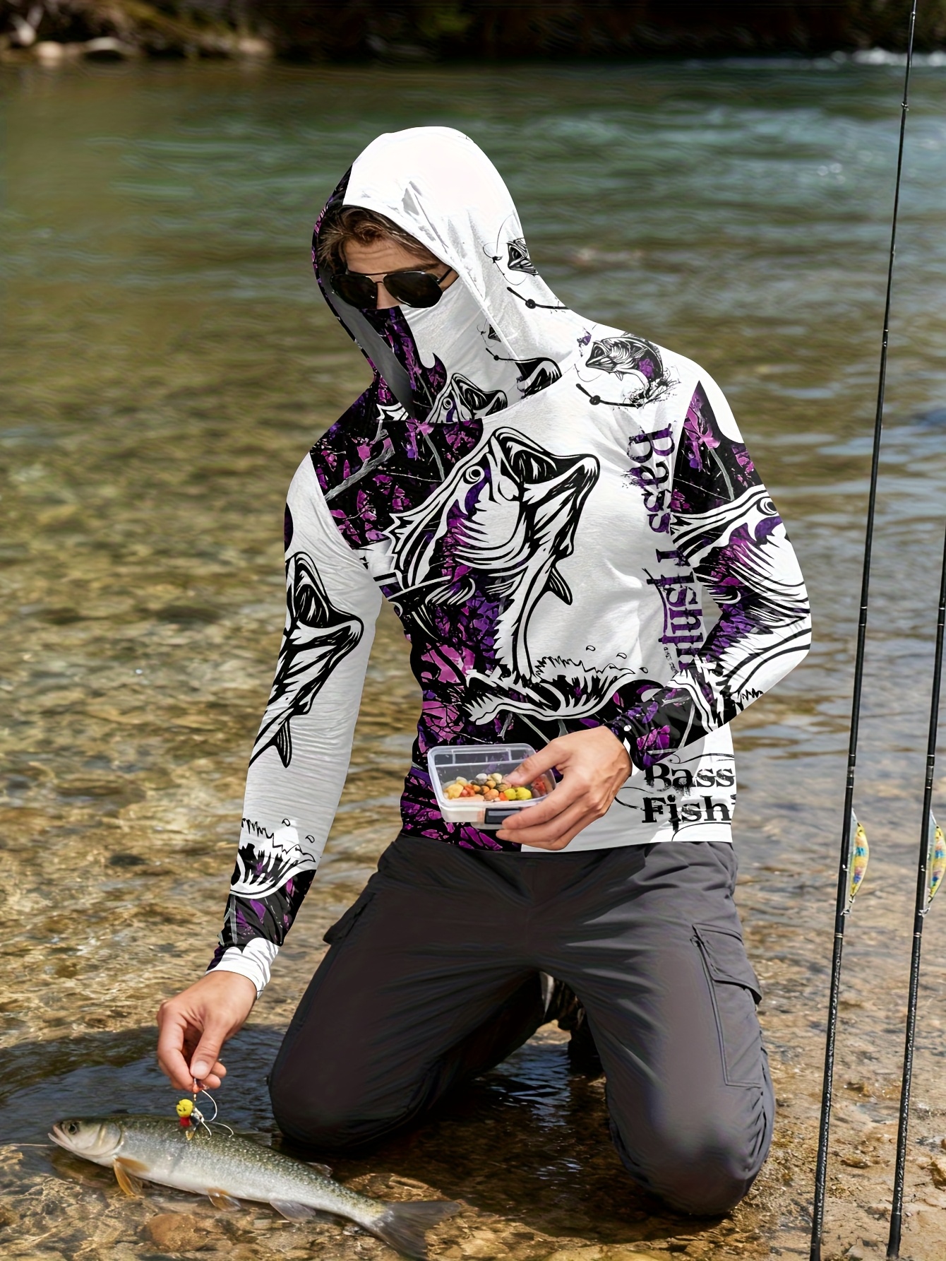 Fishing hooded sweatshirt for  - Hunting Fishing Outdoor review and price