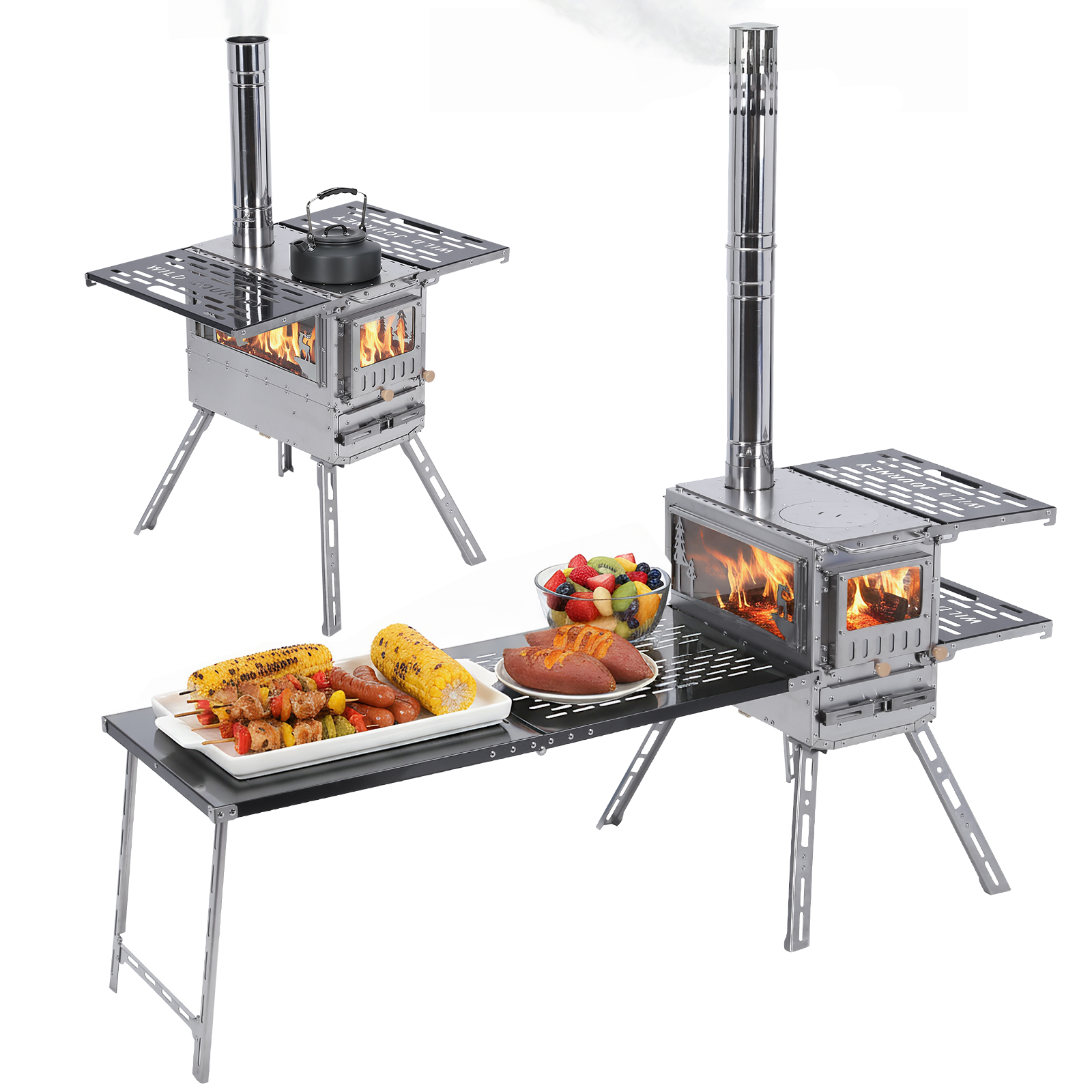 Outdoor Camping Tent Stove wit - Outdoor Hunting Table review and price