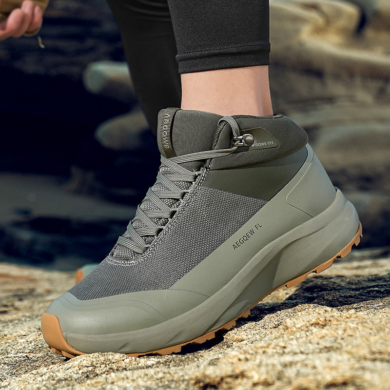 High Top Hiking Shoes Men Luxu - Hunting Outdoor Brand review and price