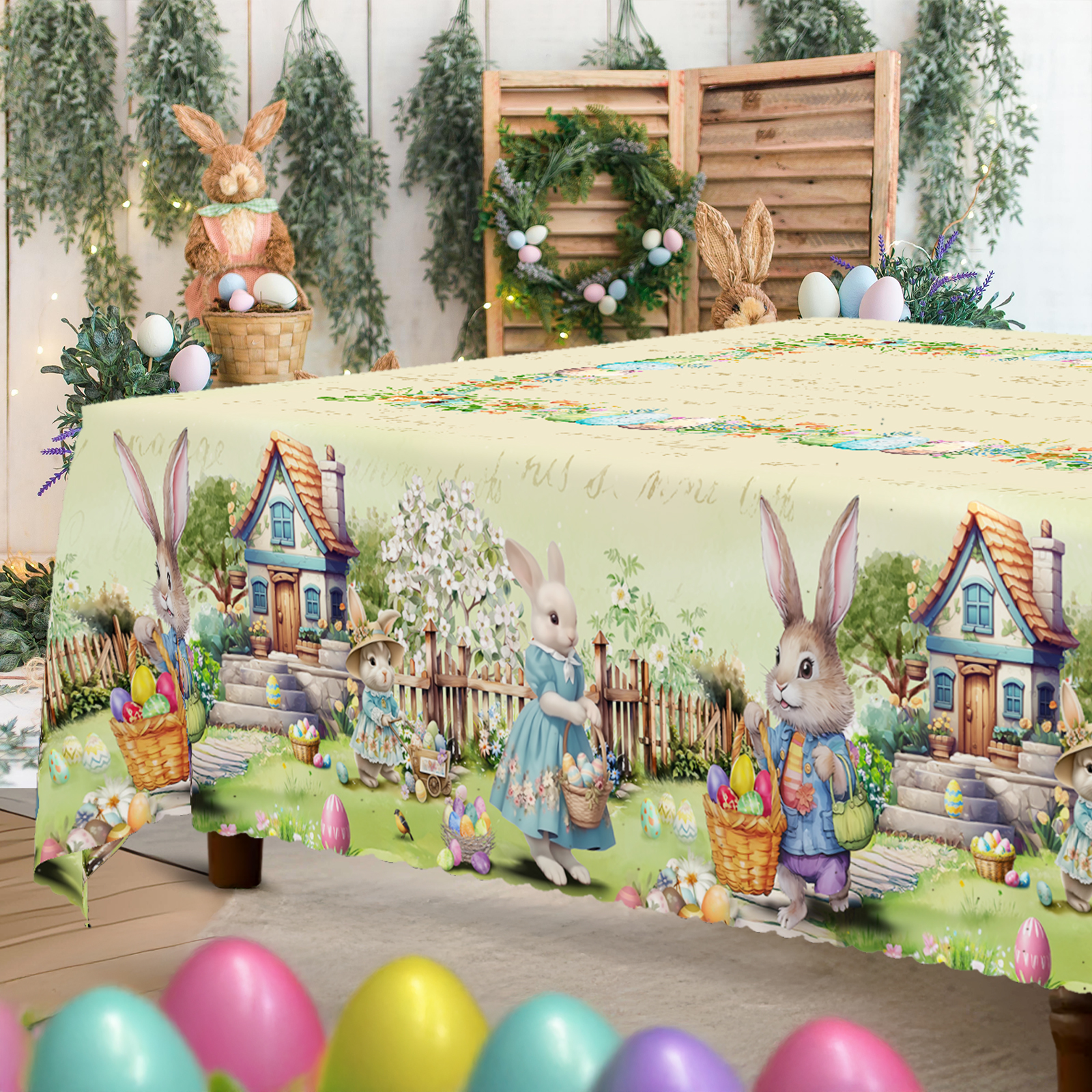 1 Piece, Easter-Themed Polyest - Outdoor Hunting Table review and price