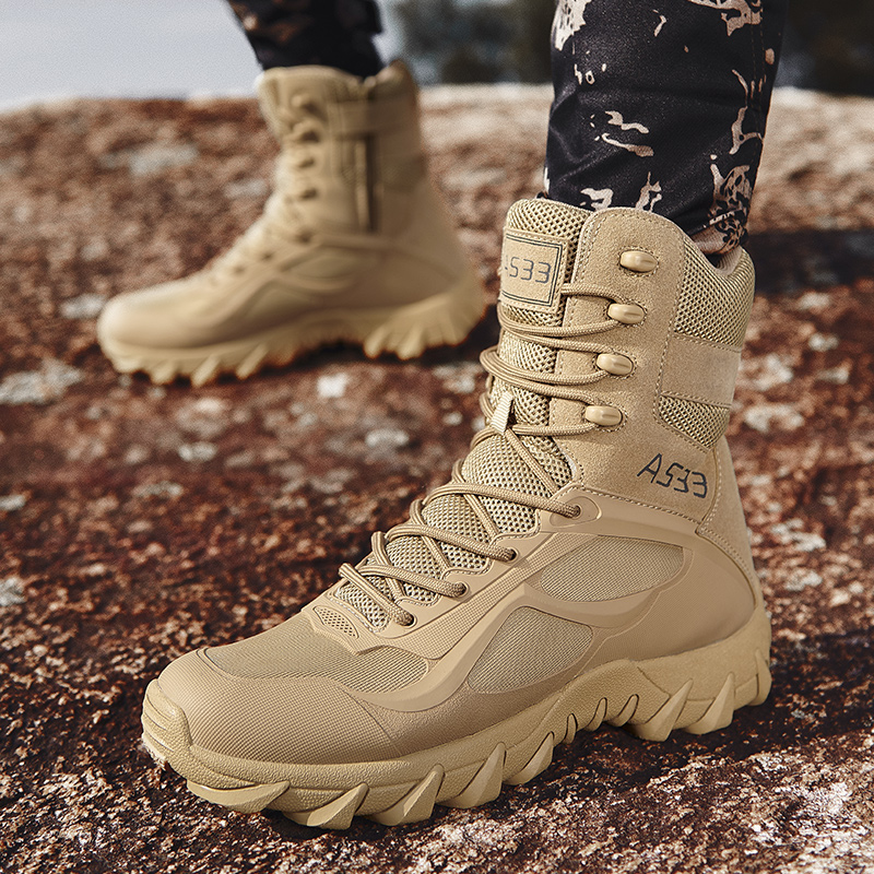 Men Tactical Boot Safety Anti- - Hunting Outdoor Brand review and price