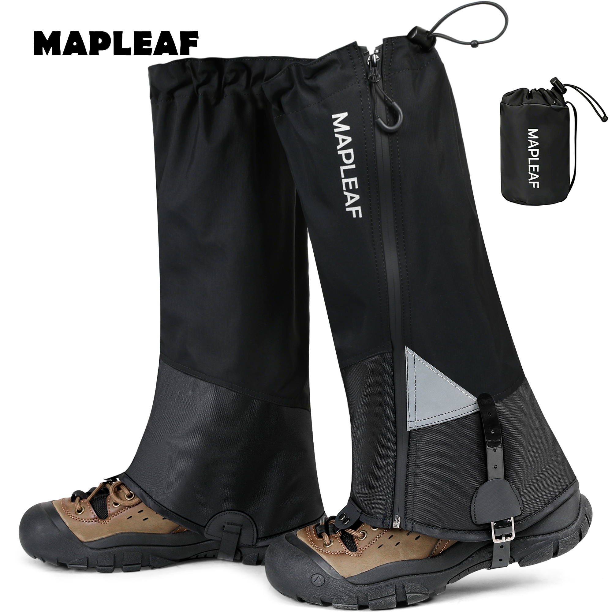 MAPLEAF Waterproof Leg Gaiters - Hunting Fishing Outdoor review and price