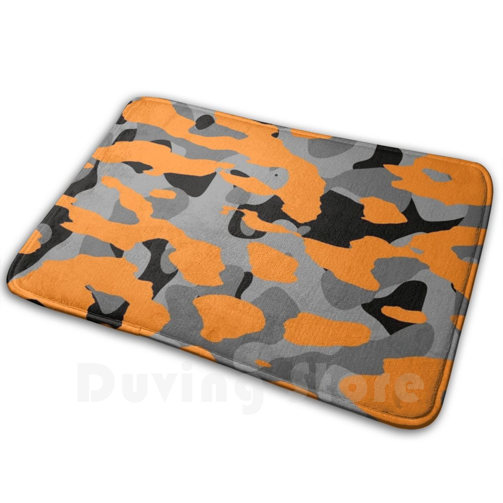 Orange Camo Mat Rug Carpet Ant - Hunting Outdoor Rug review and price