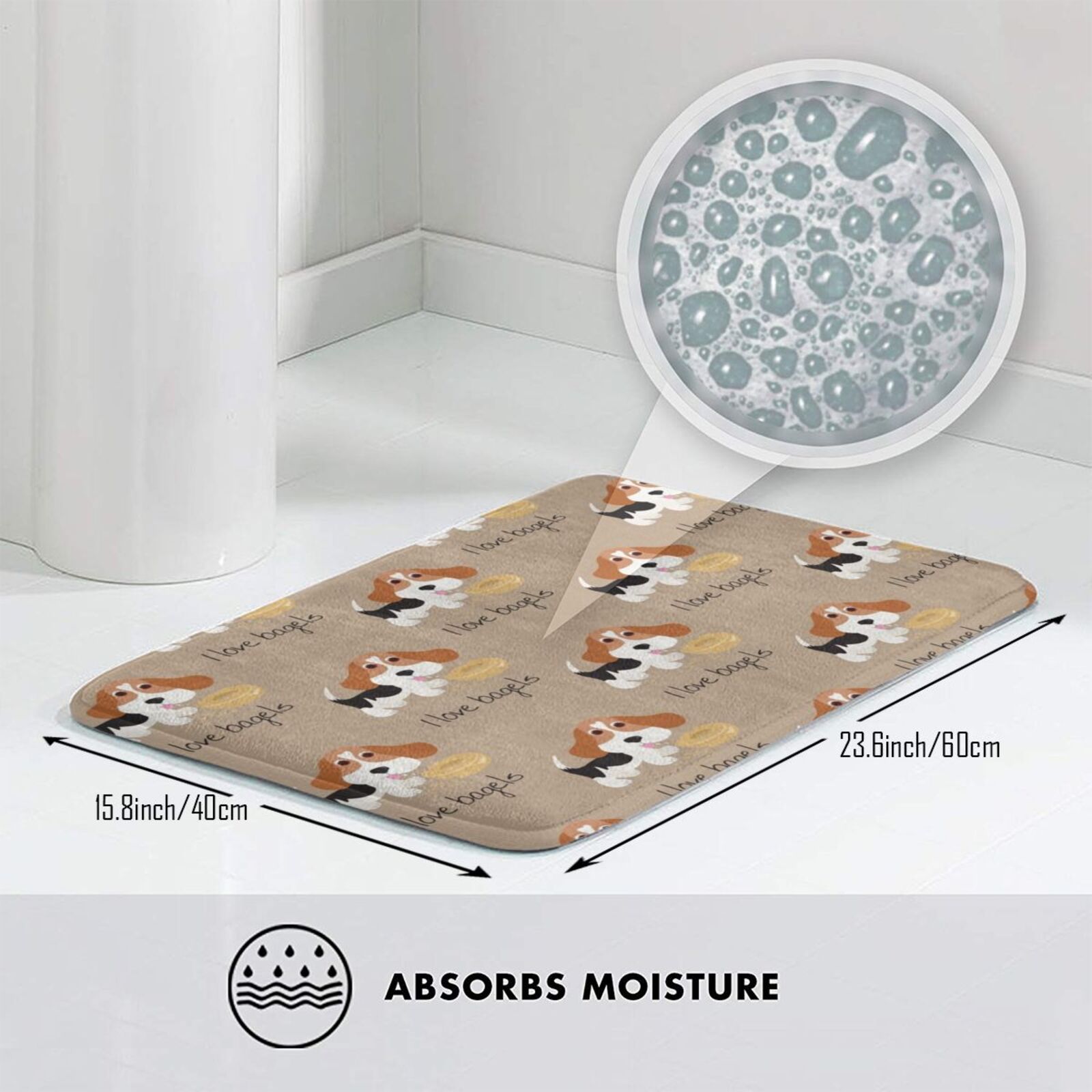 I Love Bagels ? Bonnieportrait - Hunting Outdoor Rug review and price