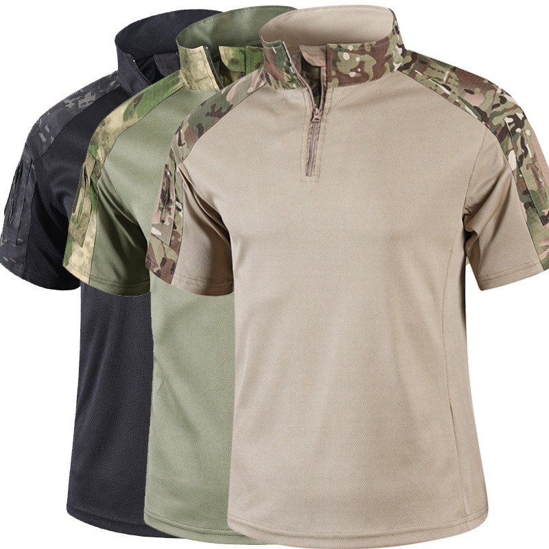 Camo Tactical Shirt Short Slee - Outdoor Hunting T Shirts review and price