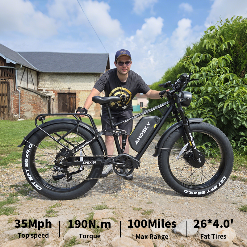 ANDSKY Apex50 AWD Dual Motor E - Outdoor Hunting Electric Bike review and price