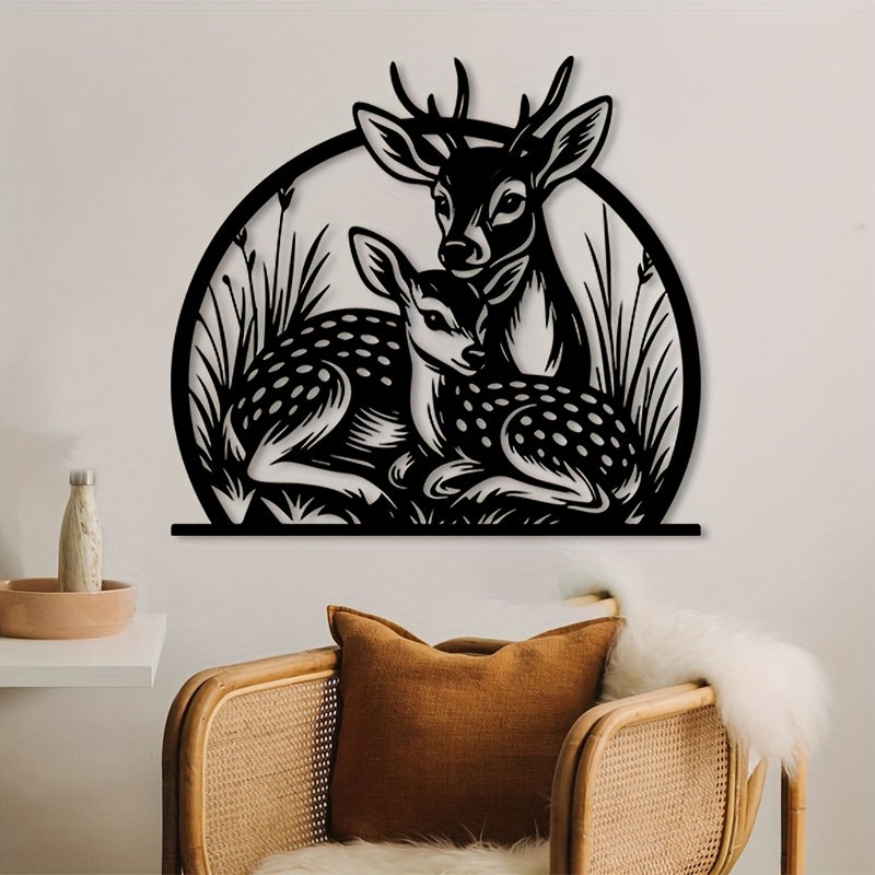 Brand Rustic Iron Deer Wall Ar - Hunting Outdoor Brand review and price