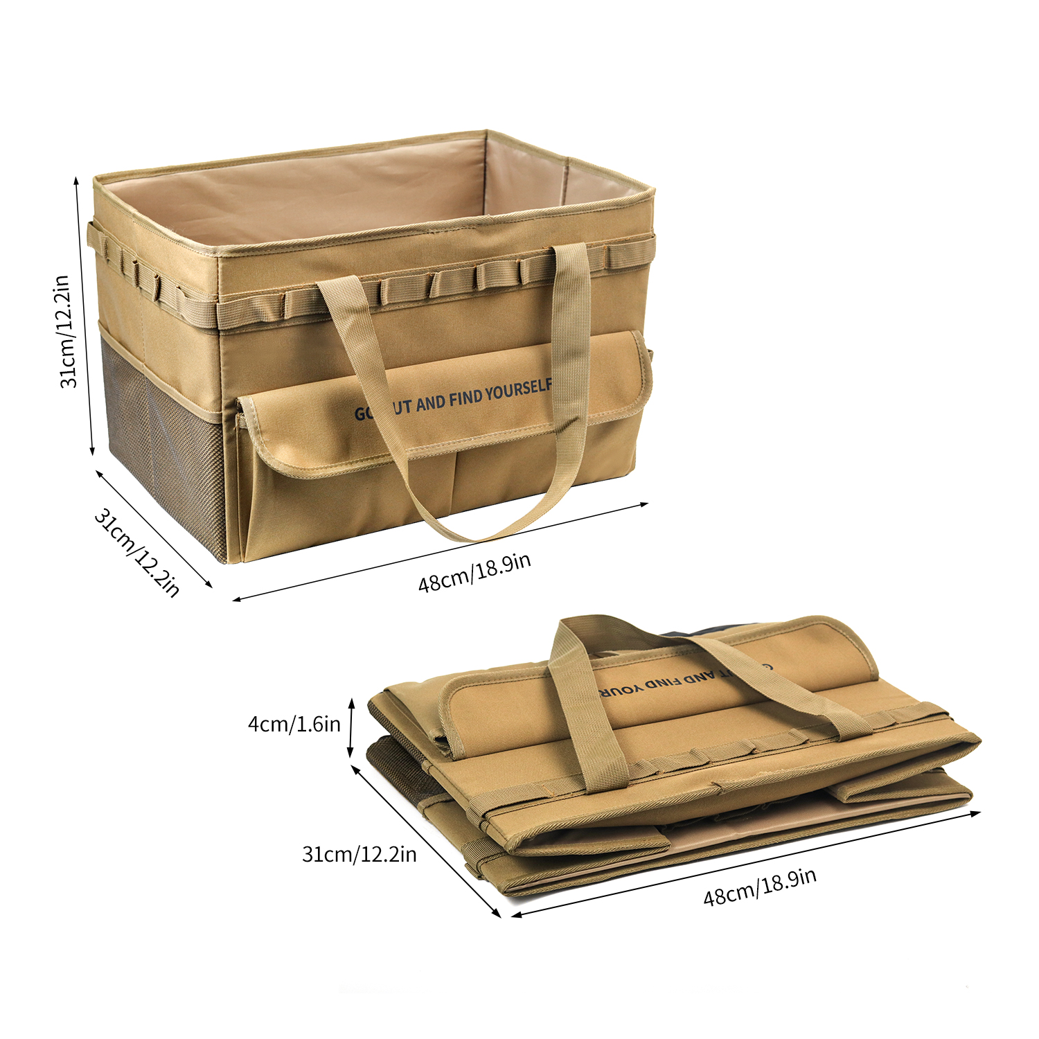 Tactical Foldable Storage Crat - Outdoor Hunting Gear Storage review and price
